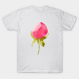 watercolor rose T-Shirt